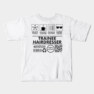 Trainee Hairdresser Kids T-Shirt